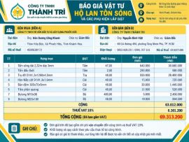 Hộ Lan Tôn Sóng Khánh Hòa – Báo Giá Và Vận Chuyển Công Trình Thực Tế