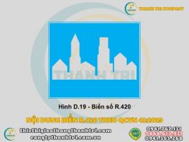 Tìm Hiểu Biển Báo Bắt Đầu Khu Đông Dân Cư R.420