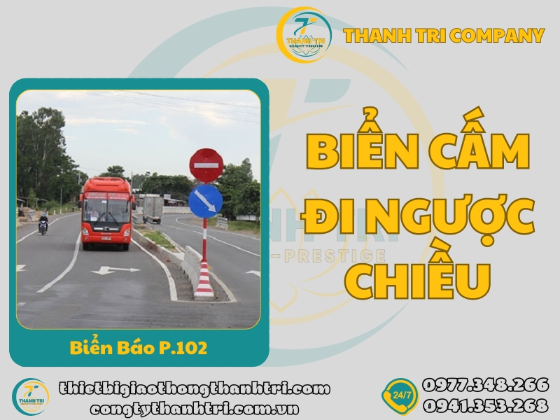 Biển cấm đi ngược chiều