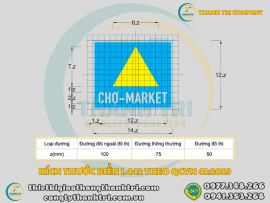 Tìm Hiểu Về Biển Báo Chợ I.442 Kích Thước Và Ý Nghĩa