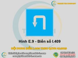 Tìm Hiểu Biển Báo Chỗ Quay Xe Biển Quay Đầu Xe I.409