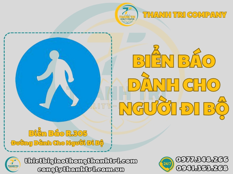 Biển báo dành cho người đi bộ