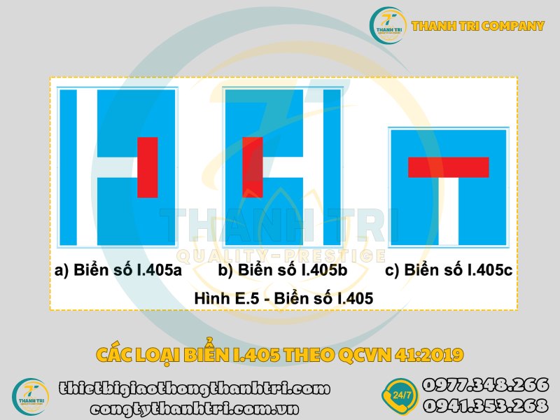 Biển báo đường cụt I.405