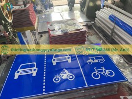 File Cad Thiết Kế Biển Báo Giao Thông Theo QC 41