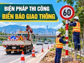 Biện Pháp Thi Công Biển Báo Giao Thông: Quy Trình Và Hướng Dẫn Thực Tế