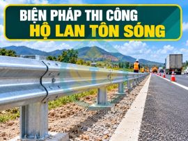 Biện Pháp Thi Công Hộ Lan Tôn Sóng Bằng Phương Pháp Đào Hố Móng, Đổ Bê Tông