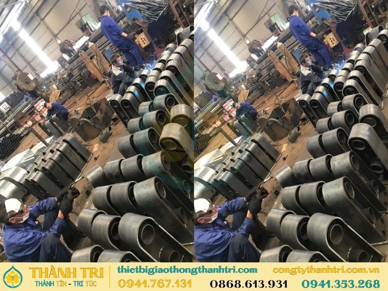 Gia công sản xuất lan can cầu tại xưởng Thành Tri Gia công sản xuất lan can cầu tại xưởng Thành Tri
