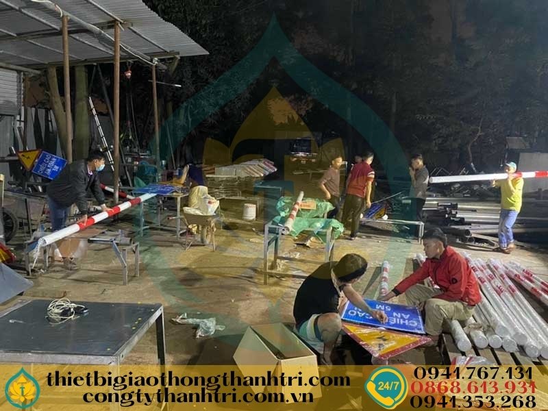 Cung cấp biển báo giao thông tại Bắc Ninh