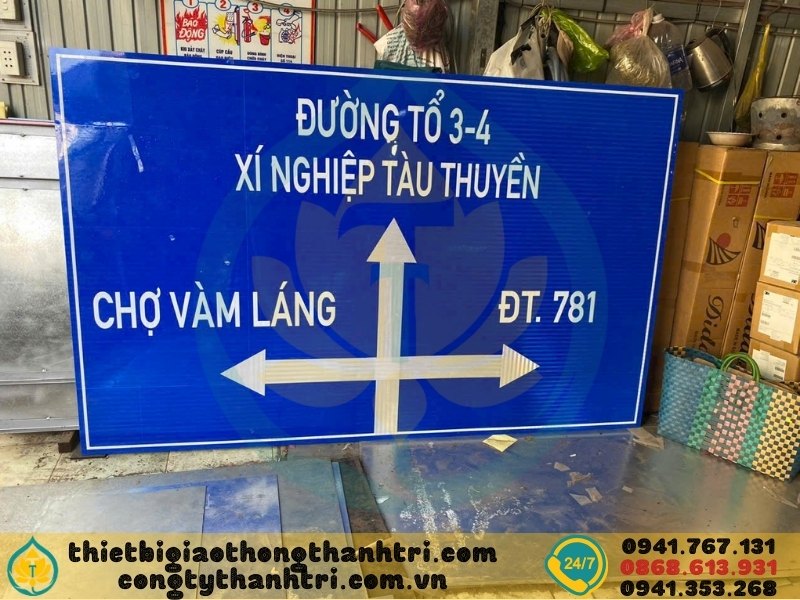 Cung cấp biển báo giao thông tại Khánh Hoà