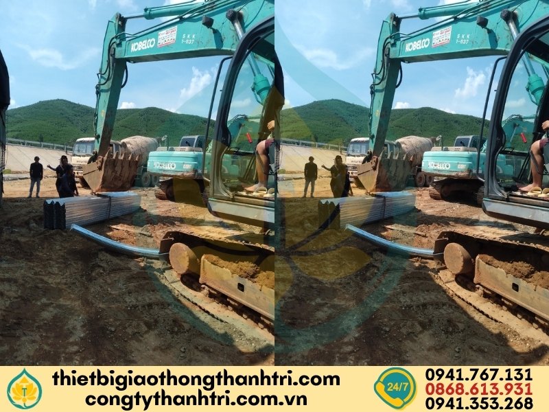 Cung cấp hộ lan tôn sóng hộ lan mềm tại An Giang