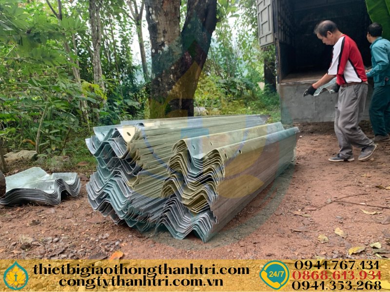 Cung cấp hộ lan tôn sóng hộ lan mềm tại Bắc Giang