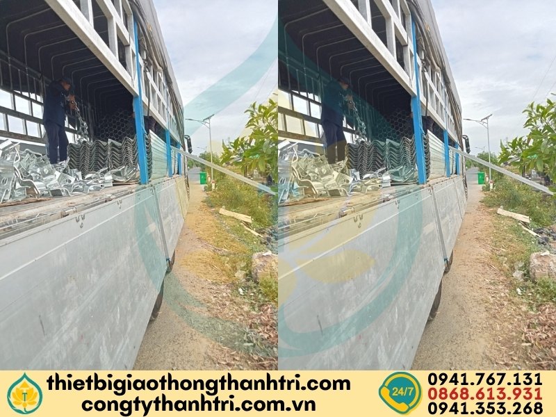 Cung cấp hộ lan tôn sóng hộ lan mềm tại Bình Phước