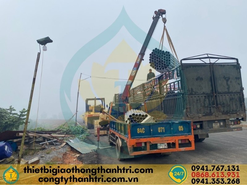 Cung cấp hộ lan tôn sóng hộ lan mềm tại Cà Mau