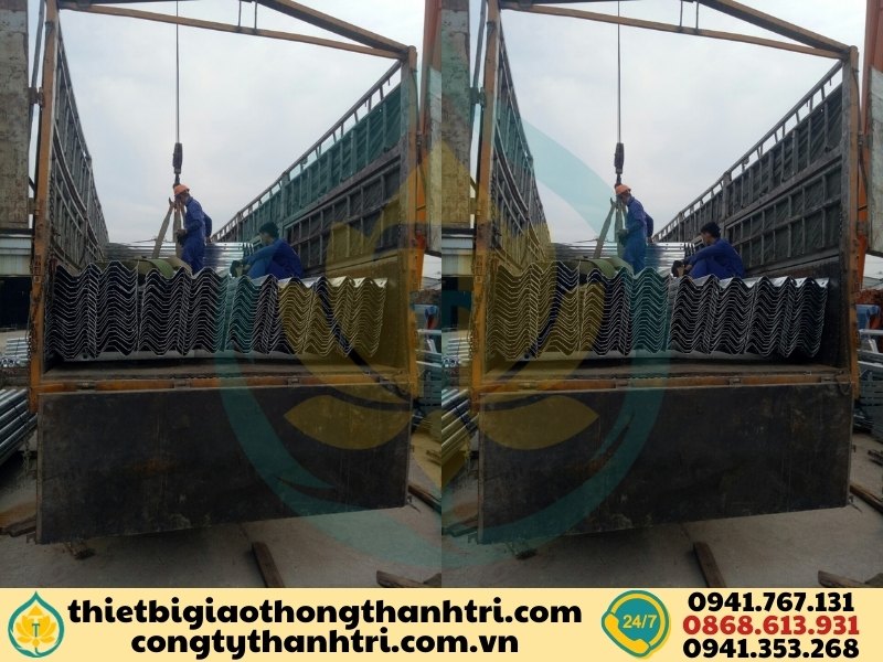 Cung cấp hộ lan tôn sóng hộ lan mềm tại Điện Biên