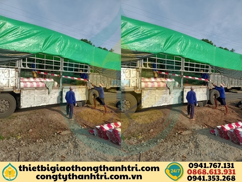 Cung cấp hộ lan tôn sóng hộ lan mềm tại Điện Biên