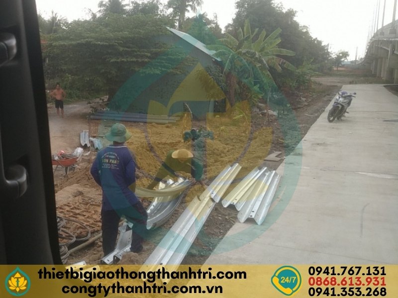 Cung cấp hộ lan tôn sóng hộ lan mềm tại Hà Tĩnh