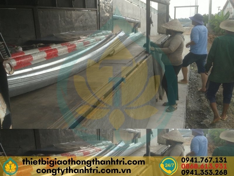 Cung cấp hộ lan tôn sóng hộ lan mềm tại Hà Tĩnh