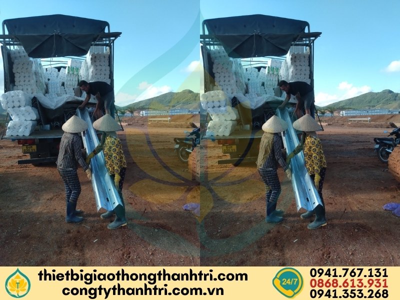 Cung cấp hộ lan tôn sóng hộ lan mềm tại Hậu Giang