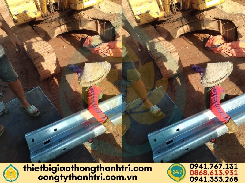 Cung cấp hộ lan tôn sóng hộ lan mềm tại Hậu Giang