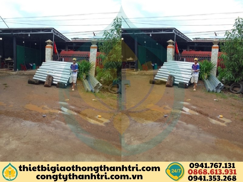 Cung cấp hộ lan tôn sóng hộ lan mềm tại Hưng Yên