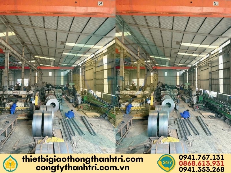 Cung cấp hộ lan tôn sóng hộ lan mềm tại Ninh Thuận