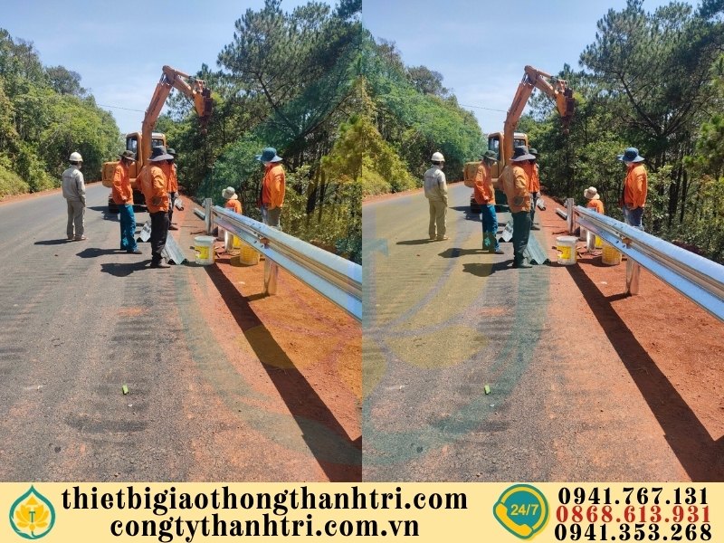 Cung cấp hộ lan tôn sóng hộ lan mềm tại Quảng Ninh