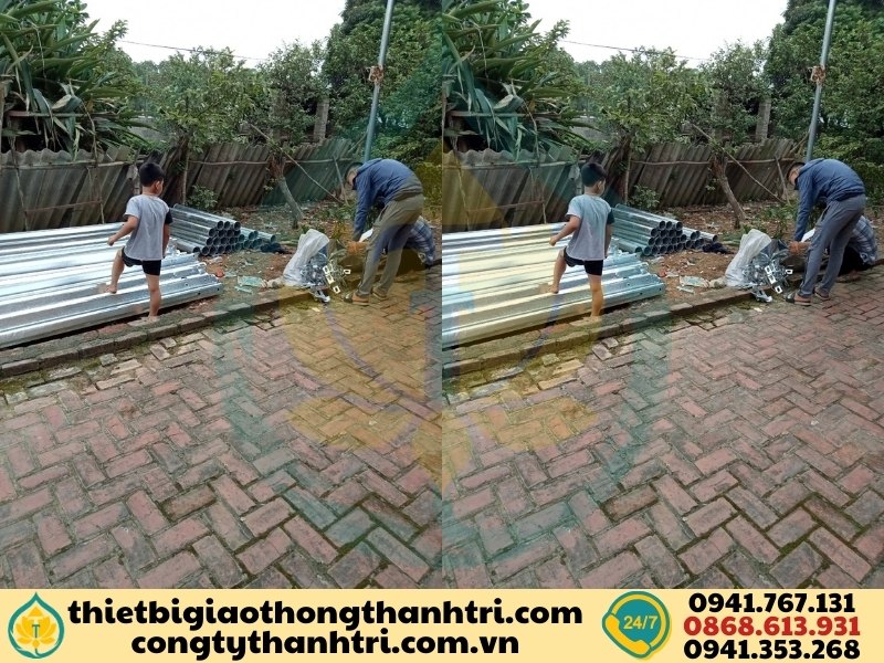 Cung cấp hộ lan tôn sóng hộ lan mềm tại Thanh Hoá