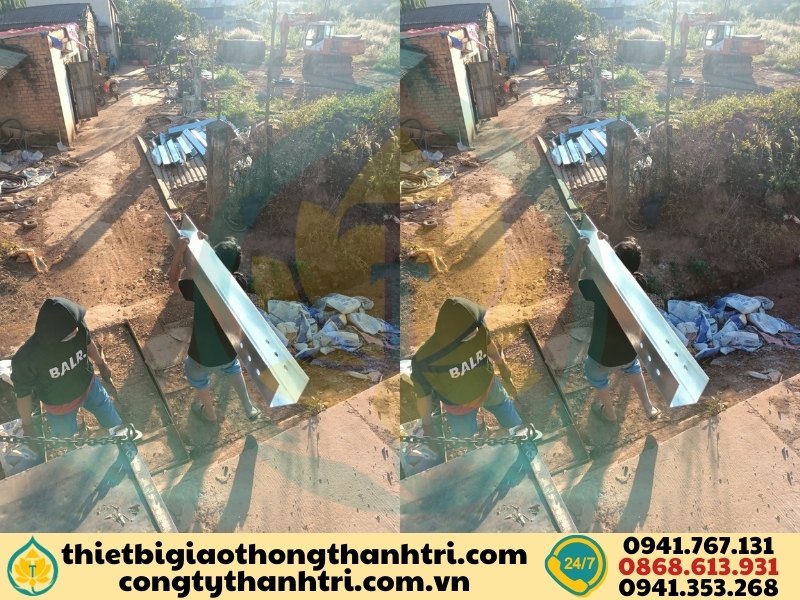 Cung cấp hộ lan tôn sóng hộ lan mềm tại Tuyên Quang