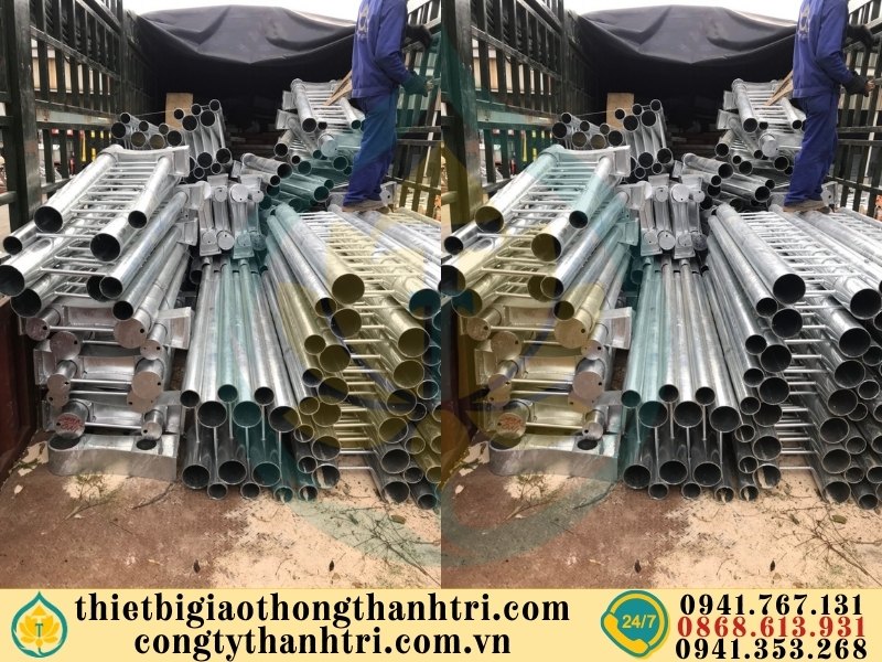 Cung cấp lan can cầu đường mạ kẽm nhúng nóng tại Hà Giang