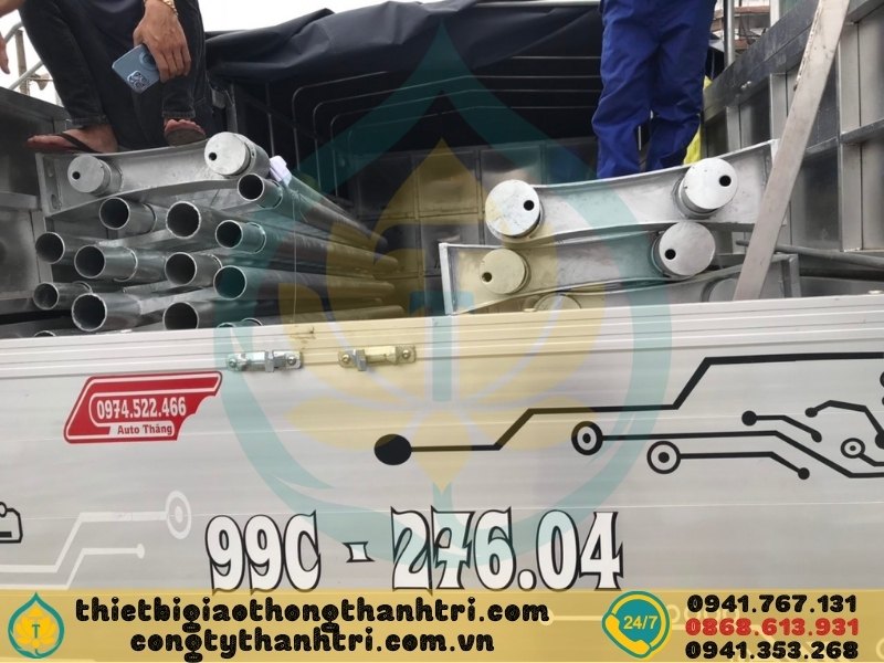 Cung cấp lan can cầu đường mạ kẽm nhúng nóng tại Hải Dương