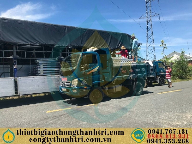 Cung cấp lan can cầu đường mạ kẽm nhúng nóng tại Hoà Bình