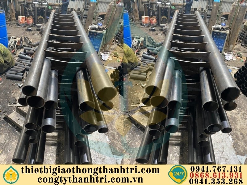 Cung cấp lan can cầu đường mạ kẽm nhúng nóng tại Phú Thọ