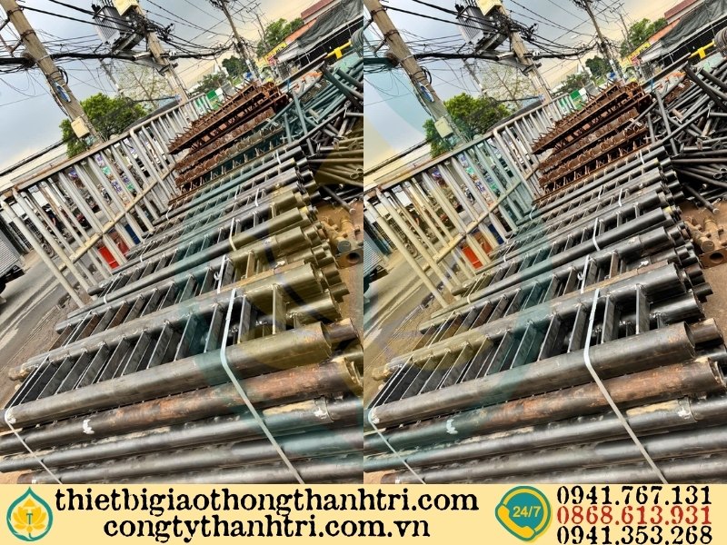 Cung cấp lan can cầu đường mạ kẽm nhúng nóng tại Thanh Hoá