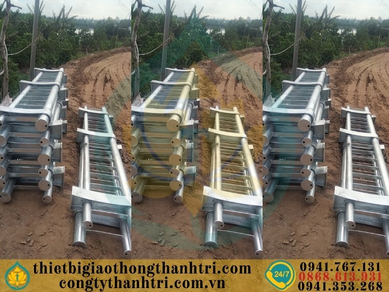 Cung cấp lan can cầu đường mạ kẽm nhúng nóng tại Tuyên Quang