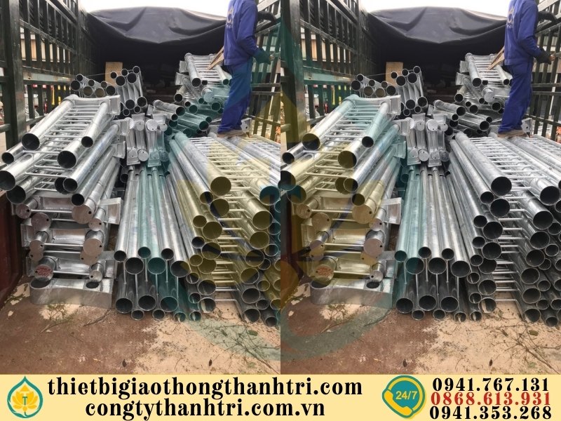 Cung cấp lan can cầu đường mạ kẽm nhúng nóng tại Bạc Liêu