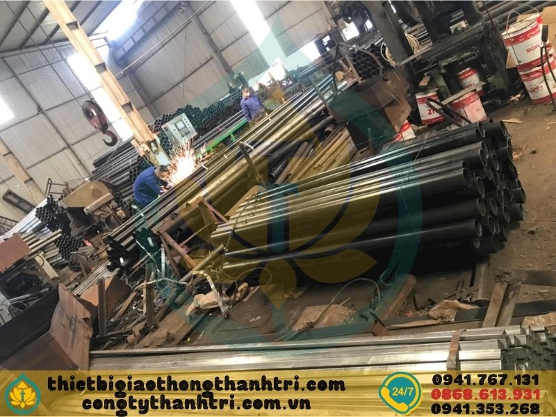 Cung cấp lan can cầu đường mạ kẽm nhúng nóng tại Bình Định