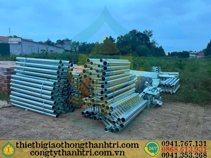 Cung cấp lan can cầu đường mạ kẽm nhúng nóng tại Bình Thuận
