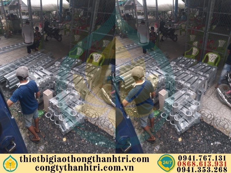 Cung cấp lan can cầu đường mạ kẽm nhúng nóng tại Cần Thơ