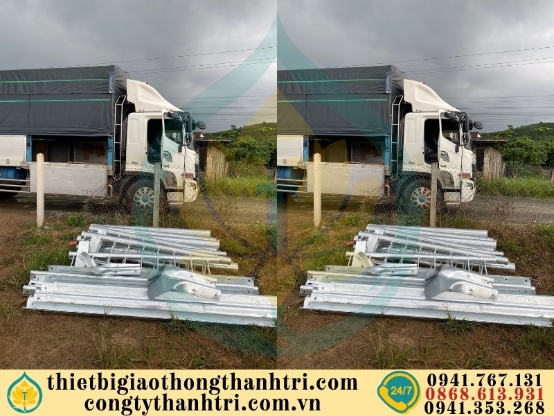Cung cấp lan can cầu đường mạ kẽm nhúng nóng tại Gia Lai