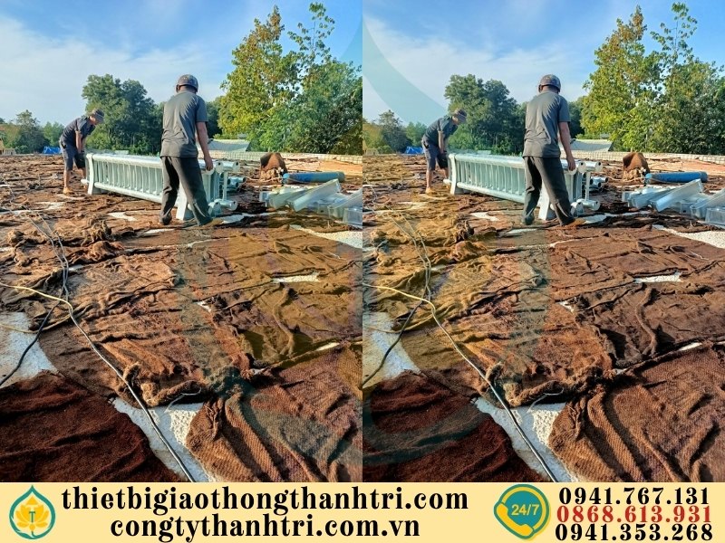 Cung cấp lan can cầu đường mạ kẽm nhúng nóng tại Hà Tĩnh Cung cấp lan can cầu đường mạ kẽm nhúng nóng tại Hà Tĩnh