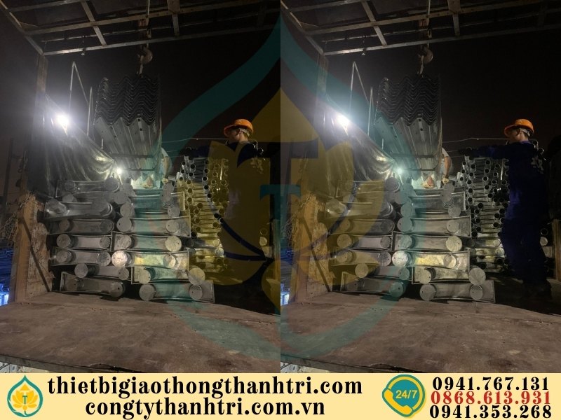 Cung cấp lan can cầu đường mạ kẽm nhúng nóng tại Khánh Hoà