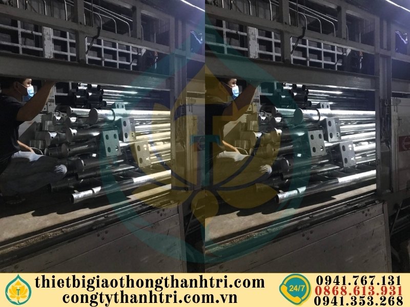 Cung cấp lan can cầu đường mạ kẽm nhúng nóng tại Quảng Bình