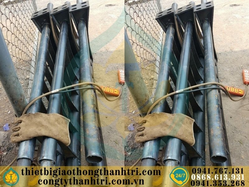 Cung cấp lan can cầu đường mạ kẽm nhúng nóng tại Quảng Ngãi Cung cấp lan can cầu đường mạ kẽm nhúng nóng tại Quảng Ngãi