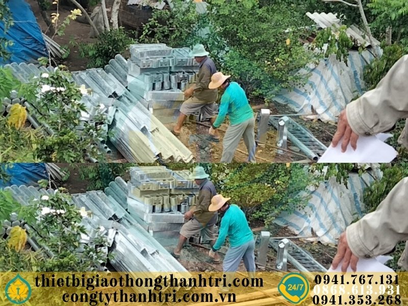 Cung cấp lan can cầu đường mạ kẽm nhúng nóng tại Sóc Trăng