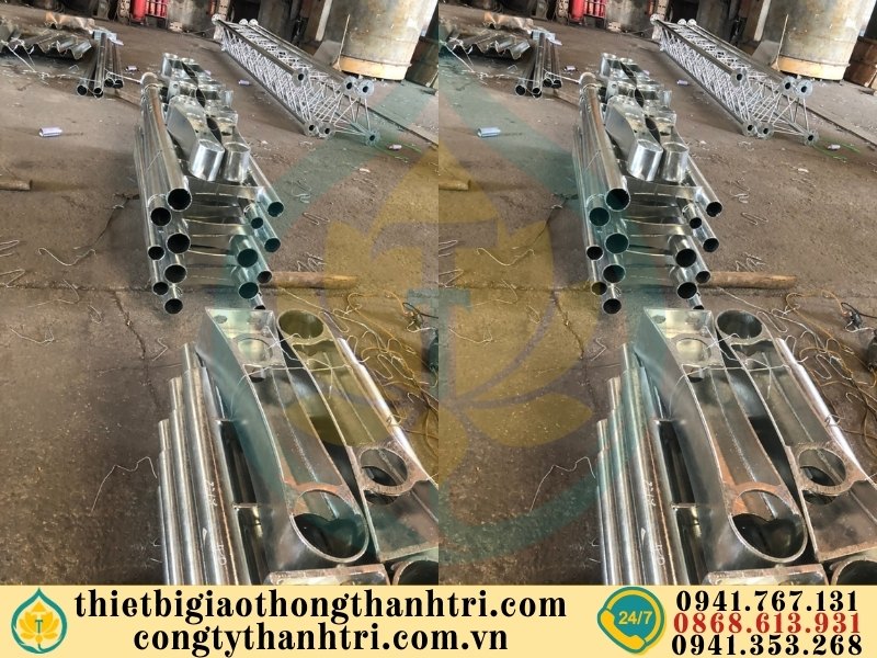 Cung cấp lan can cầu đường mạ kẽm nhúng nóng tại Vĩnh Long