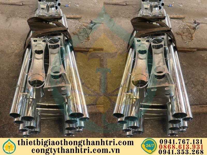 Cung cấp lan can cầu đường mạ kẽm nhúng nóng tại Vĩnh Long