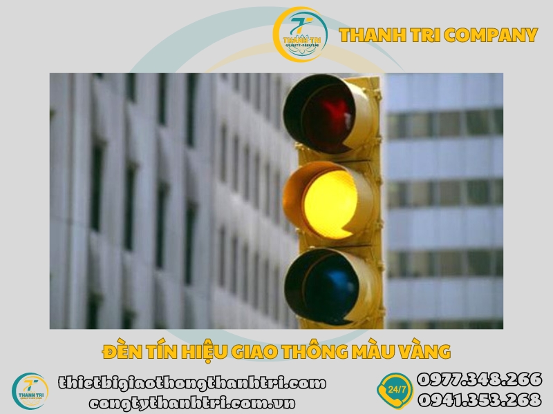 Đèn tín hiệu giao thông màu vàng