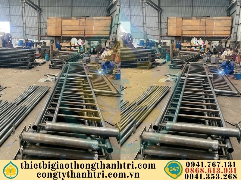 Sản xuất dải phân cách đường tại xưởng Công ty TNHH Thành Tri Sản xuất dải phân cách đường tại xưởng Công ty TNHH Thành Tri