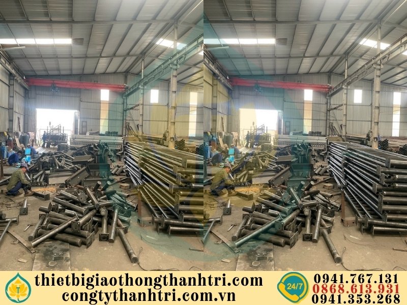 Sản xuất dải phân cách đường tại xưởng Công ty TNHH Thành Tri Sản xuất dải phân cách đường tại xưởng Công ty TNHH Thành Tri