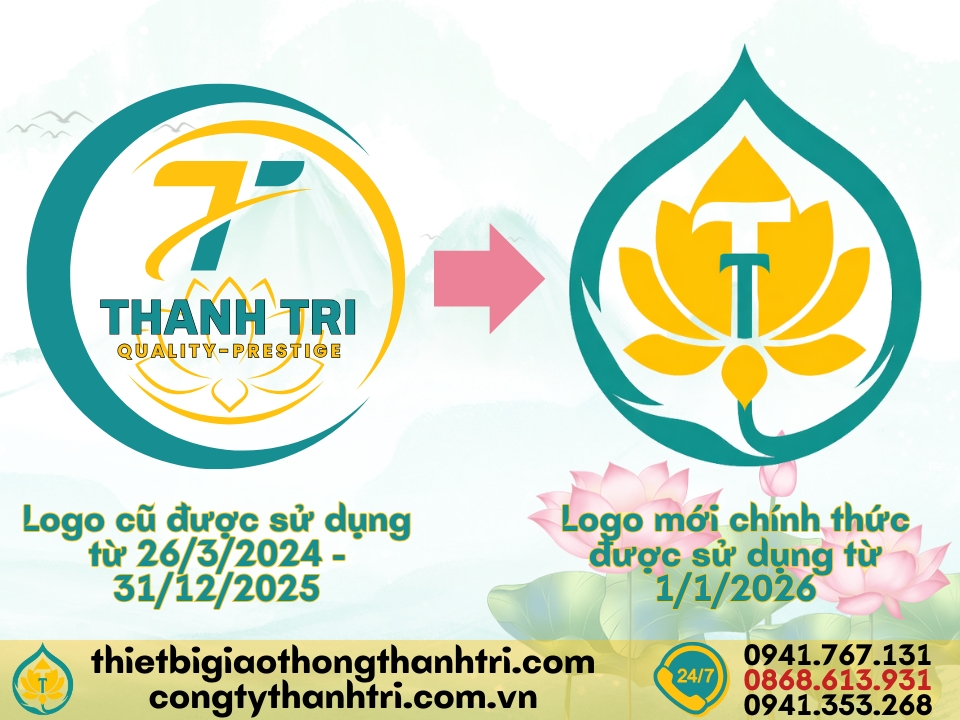 Thông báo thay đổi logo thương hiệu Công ty TNHH Thành Tri